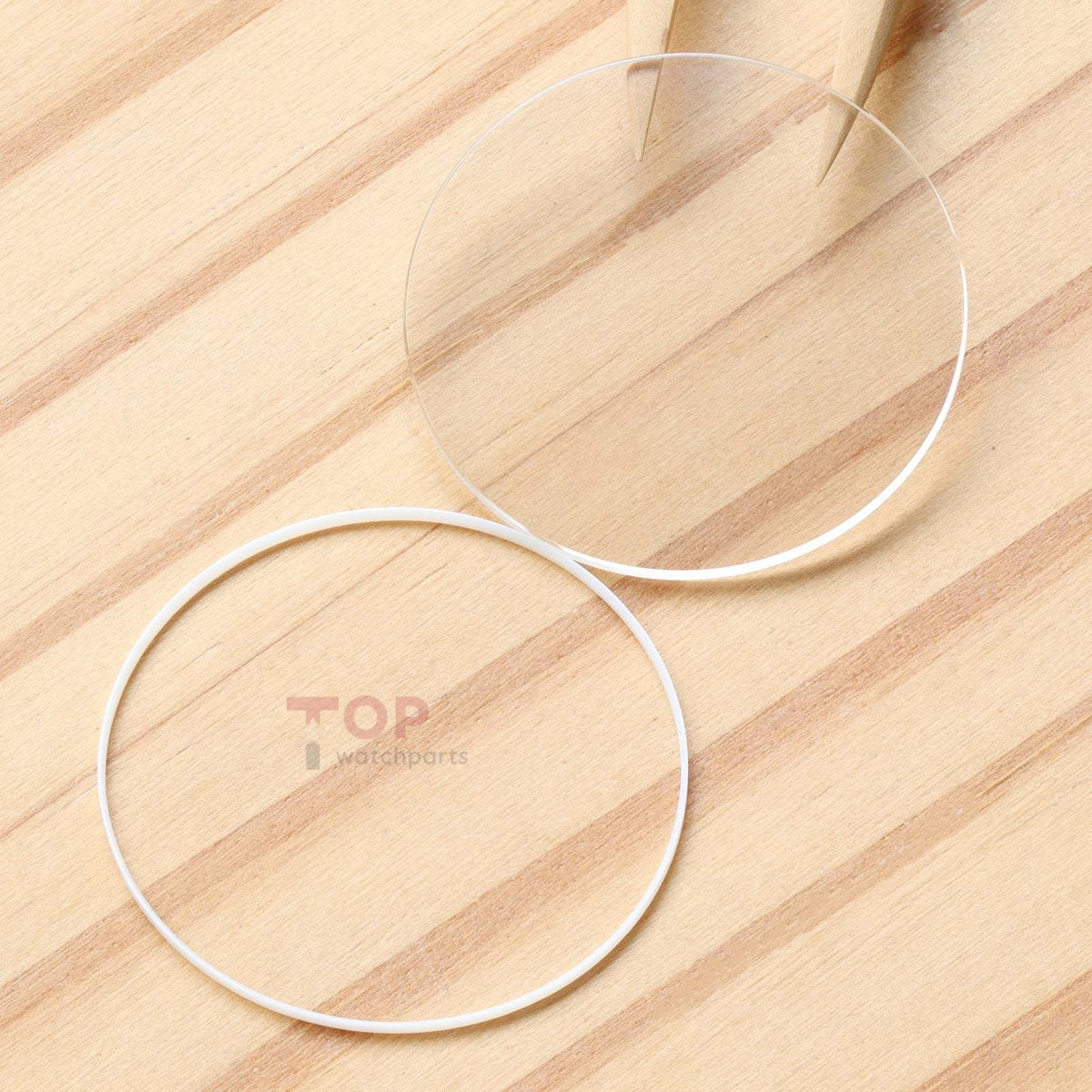 Double Domed Sapphire Crystal&Gasket for Vacheron Constantin VC Égérie 4606F 35mm Watch Glass