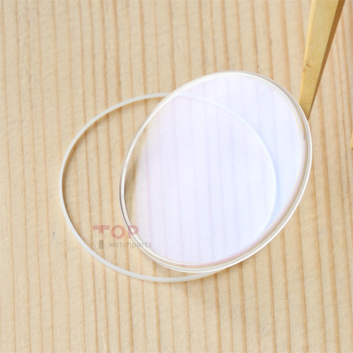 شاهد كريستال الياقوت لـ Patek Philippe 5153 Calatrava Watch AR طلاء الزجاج