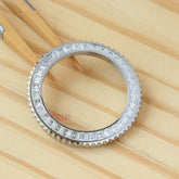 Synthetic Moissanite Diamond Watch Bezel for Rolex Submariner 40/41mm Watch Gemstone Bezel