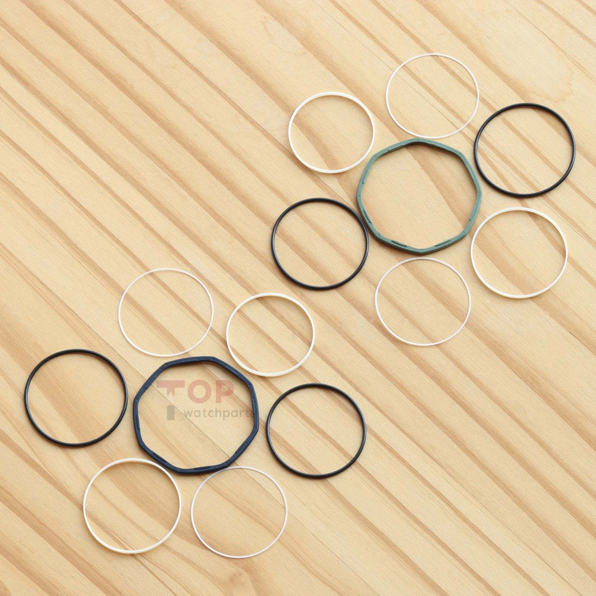 Watch Gasket Set for Audemars Piguet 15720 AP Royal Oak Offshore Diver 42mm Watch Waterproof Seal O-Ring