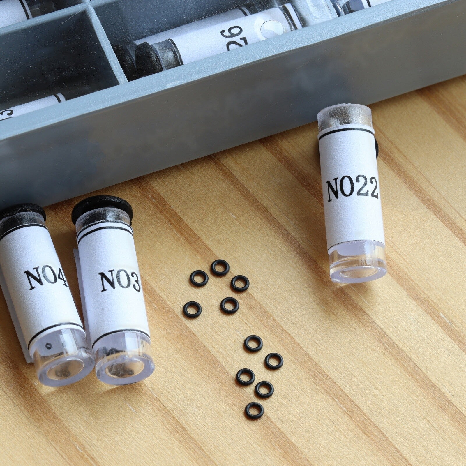 49 Sizes Watch Gasket Set Waterproof Rubber Ring for Watch Crown Tube/Button