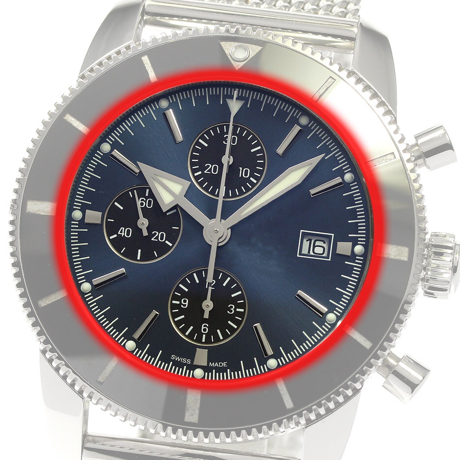 Sapphire Crystal for Breitling Superocean Heritage II A13312/A17320 46mm Glass