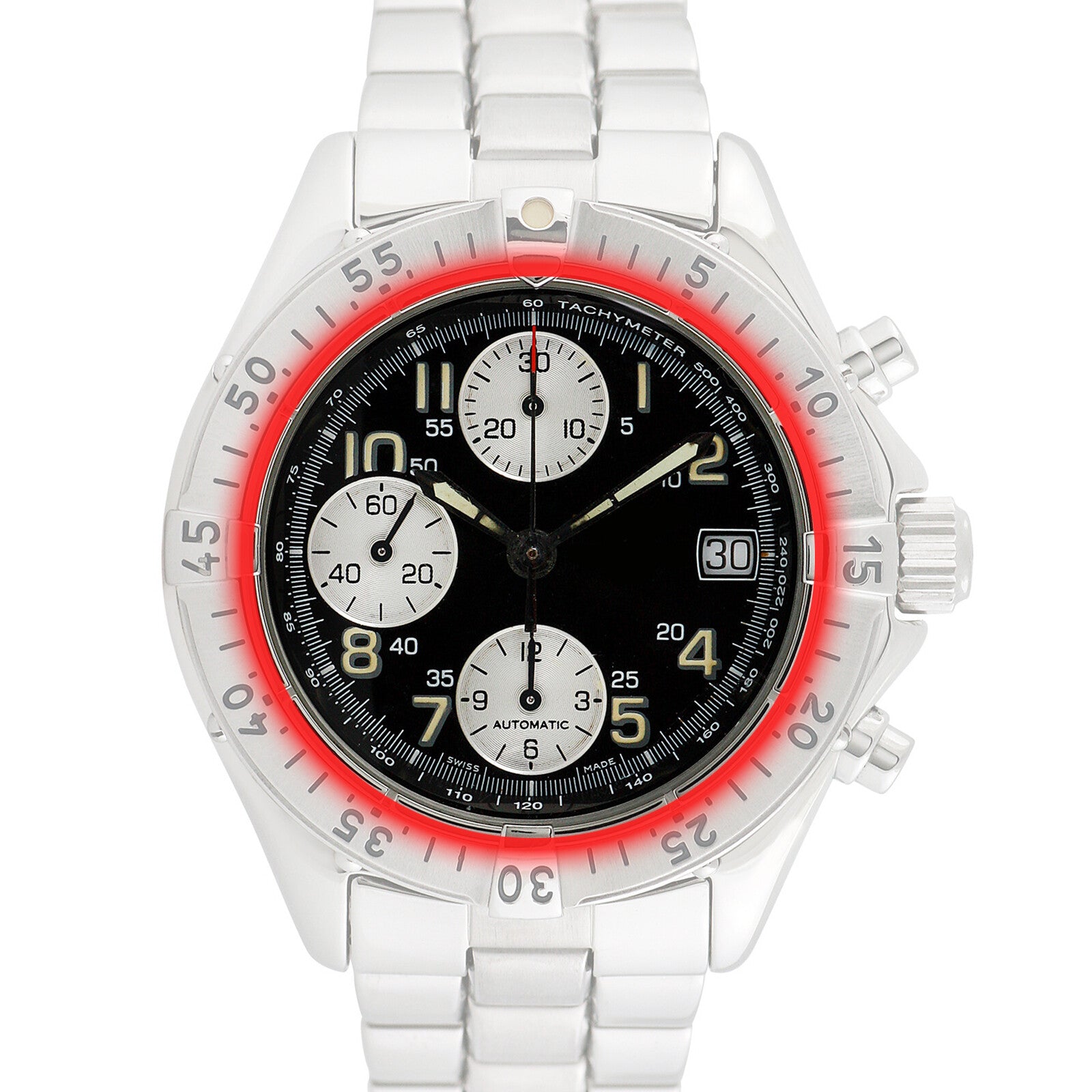 Watch Sapphire Crystal for Breitling Colt A13035.1 Chronograph 41mm Watch Glass