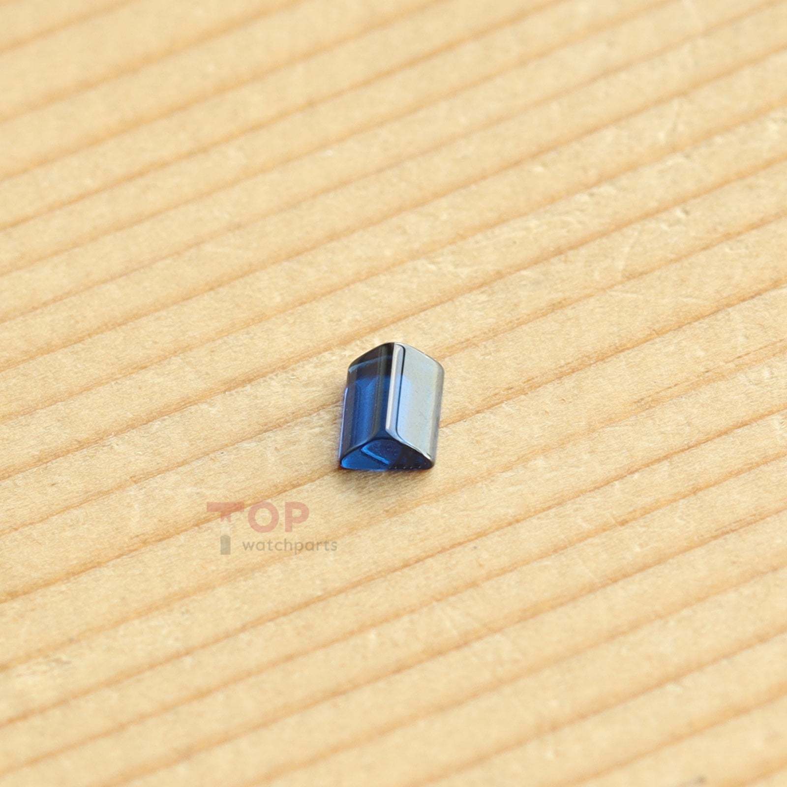 Watch Crown Crystal Blue Spinel Stone for Cartier Clé de Cartier WJCL0015 31mm Watch