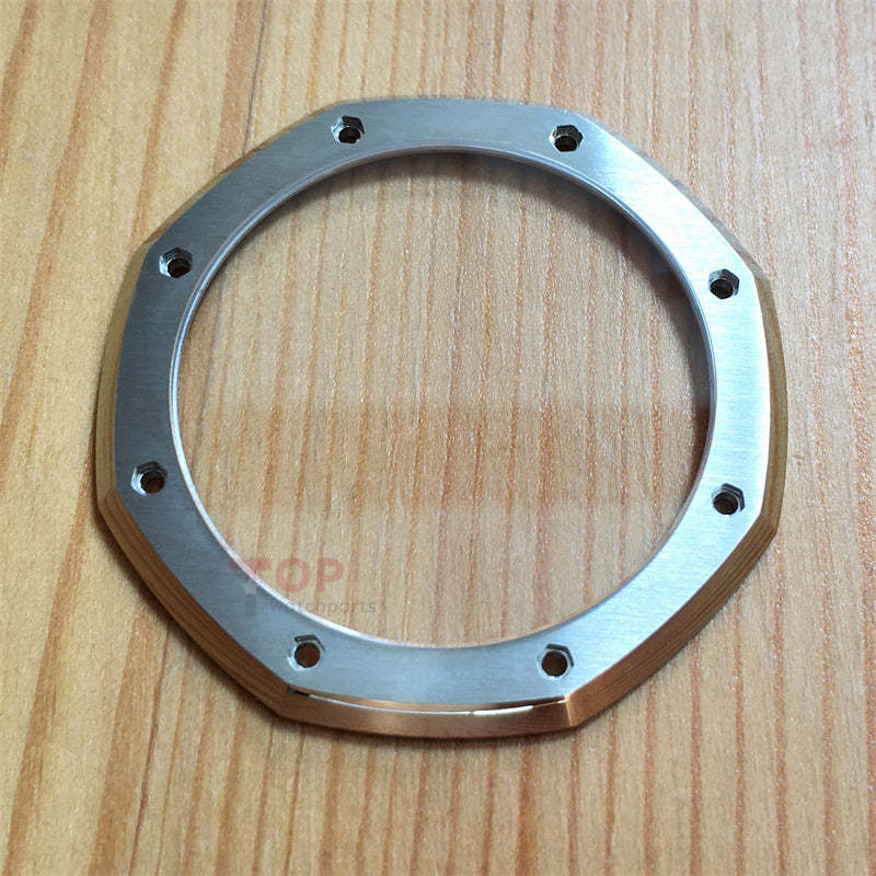 SCAEDA CHEZEL+Glass di cristallo in zaffiro per Au Audemars Piguet Royal Oak 15400 Watch