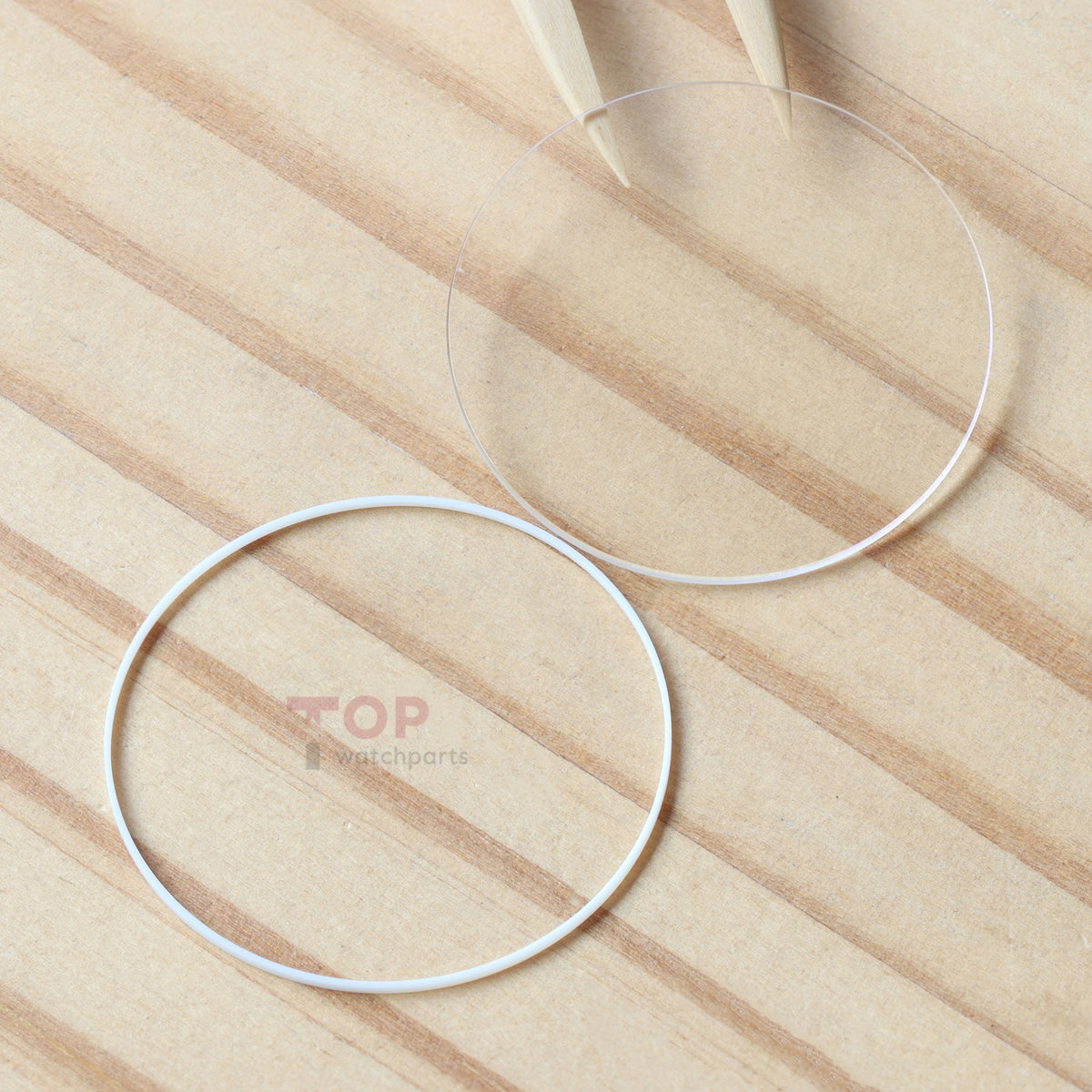 Double-sided AR Coating Watch Sapphire Crystal&Gasket for IWC Portofino Automatic IW4581/4590/4591 37mm Glass