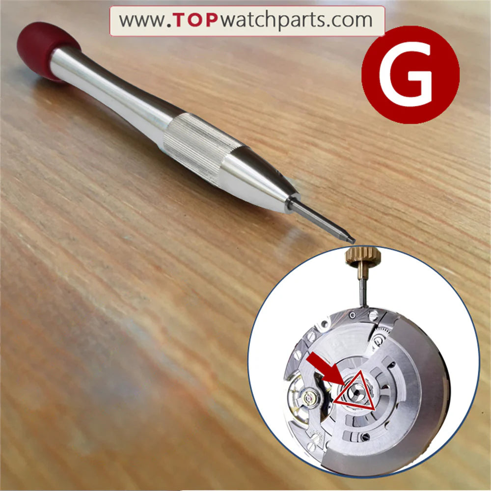 jeu de tournevis en acier pour montre Audemars Piguet,Bvlgari,Bulova,Blancpain,Oris,IWC,Richard Mille,Carl F.Bucherer