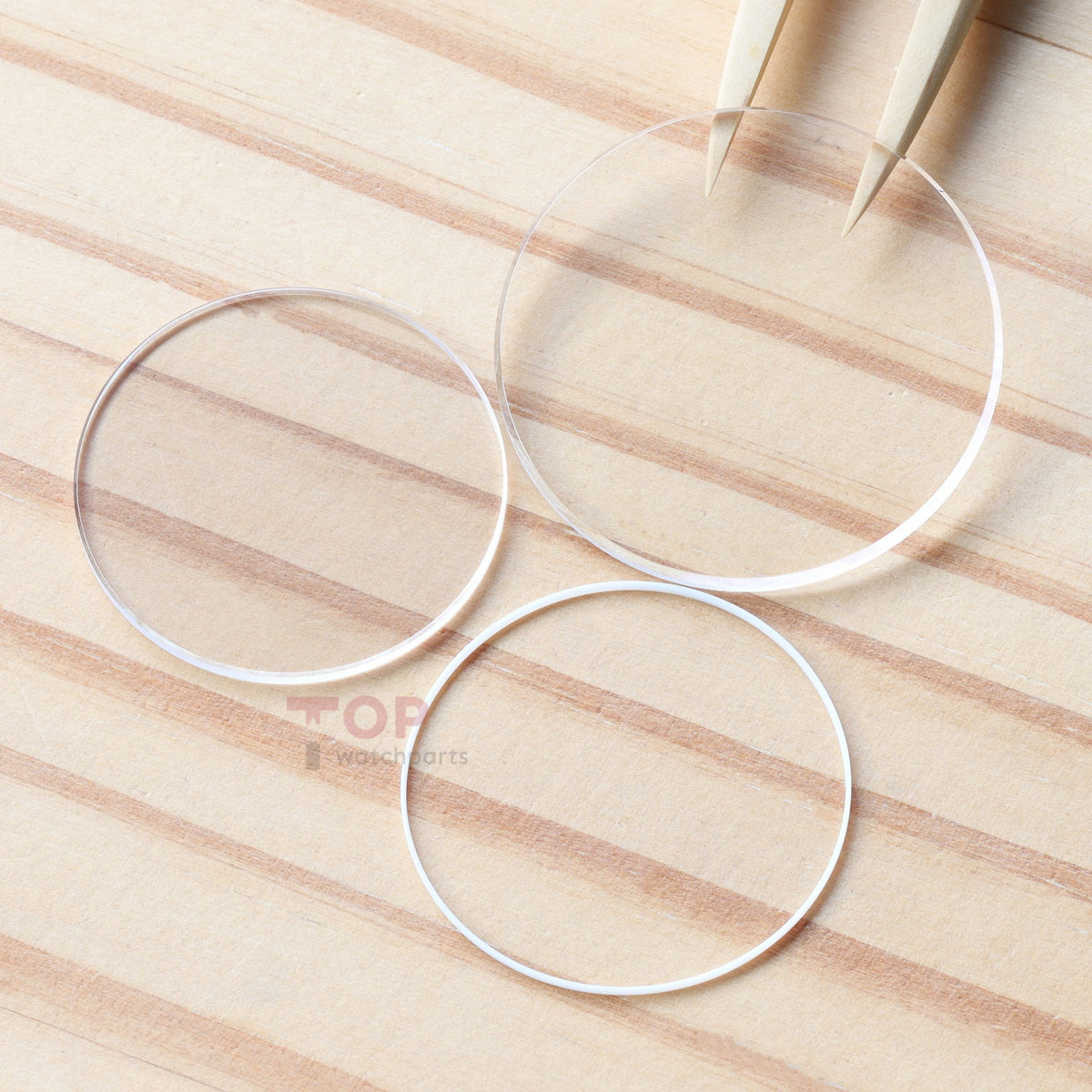 Watch Glass for IWC Ingenieur Chronograph IW3808 42mm Front&Case Back Sapphire Crystal