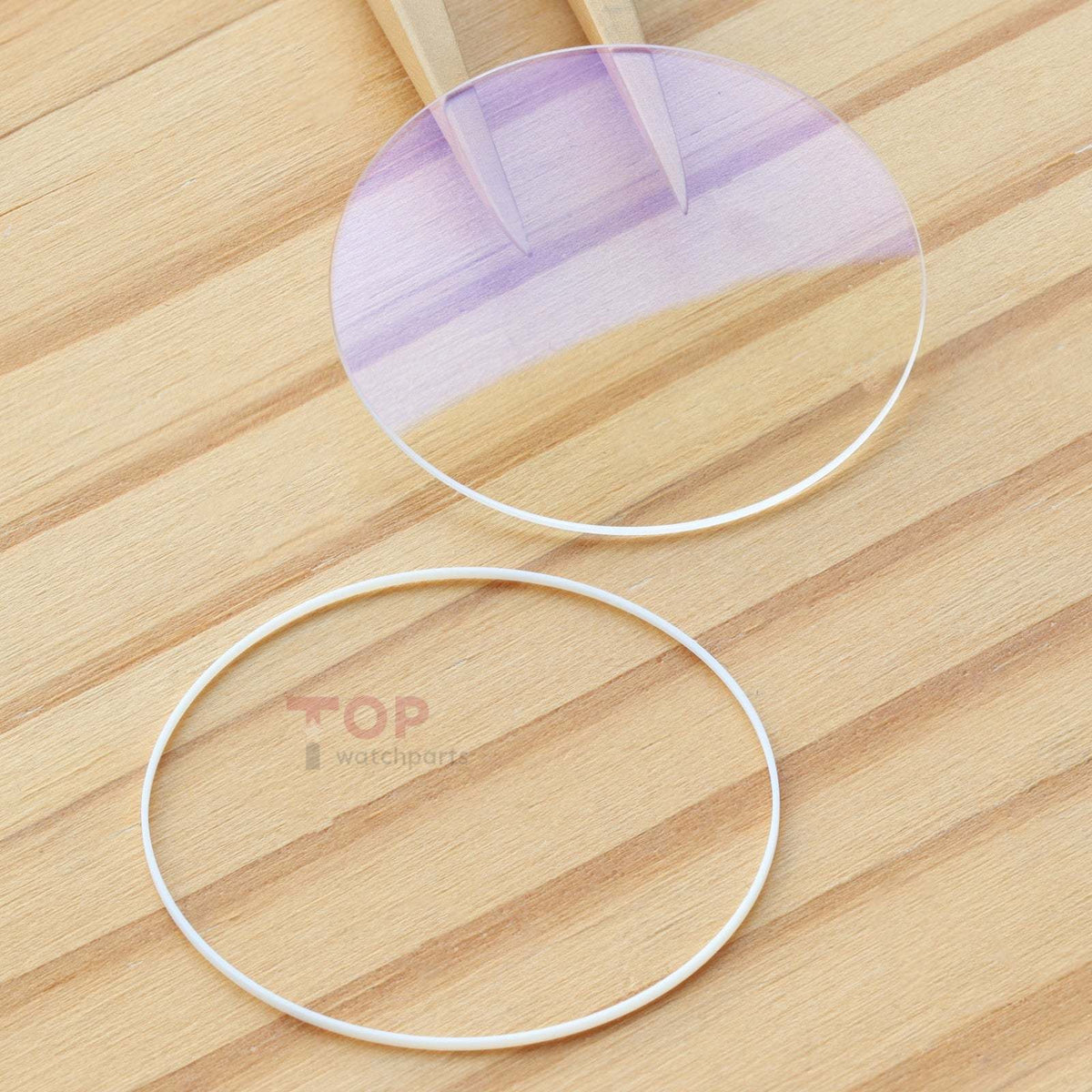 Watch Sapphire Crystal for Ulysse Nardin San Marco UN 8156-111/8152-111 Watch Front/Case Back Glass
