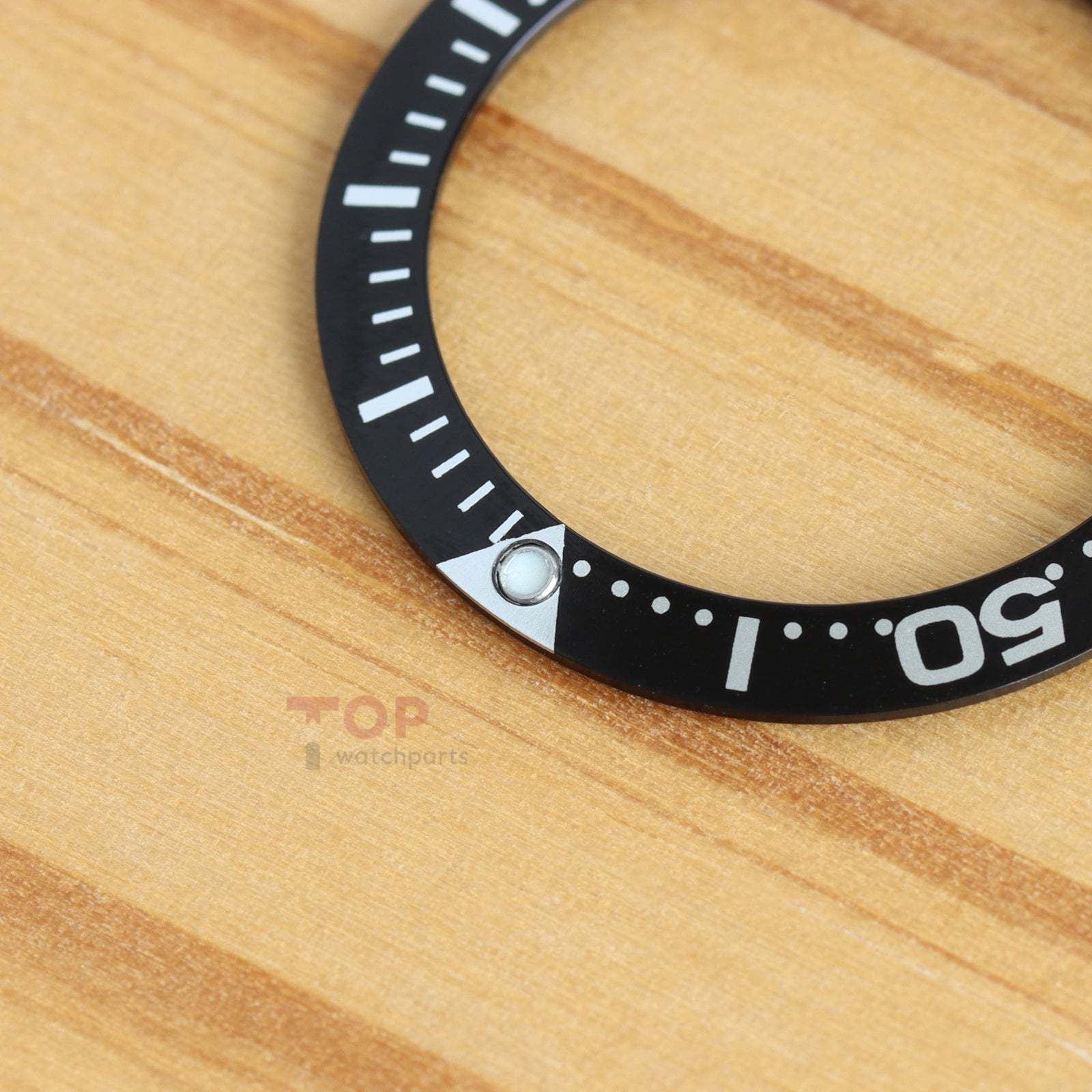Aluminum Watch Bezel for Omega Seamaster Diver 300M 2282.50.00 29.2mm Watch Insert