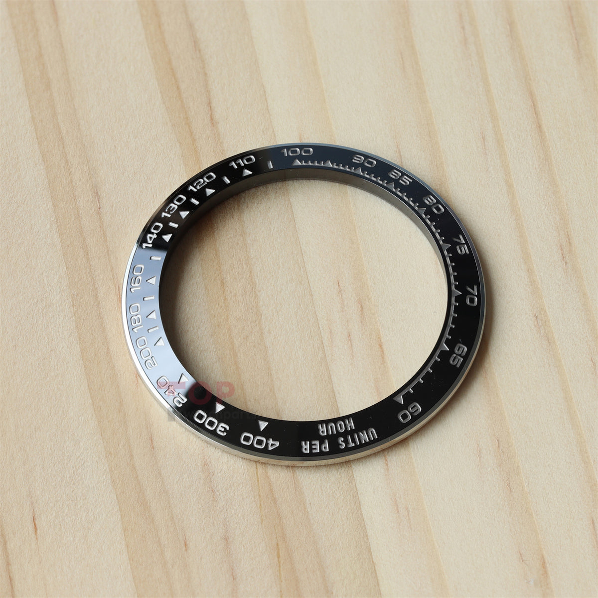 Lunette monobloc Cerachrom pour montre Rolex Daytona 126515 40 mm Bague d'insertion en céramique Gravure