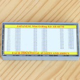 49 Sizes Watch Gasket Set Waterproof Rubber Ring for Watch Crown Tube/Button Pusher/Crown/Screw