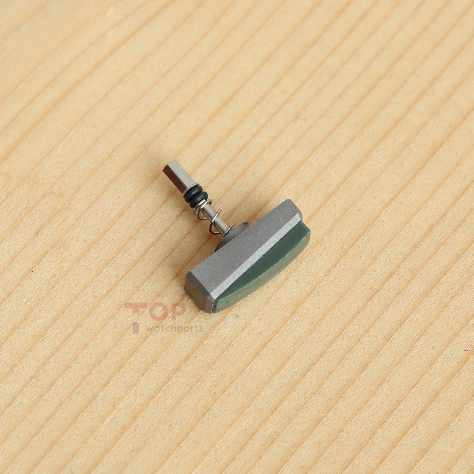 Titanium Green Ceramic Watch Pusher Button for Audemars Piguet Royal Oak Offshore 44mm Watch