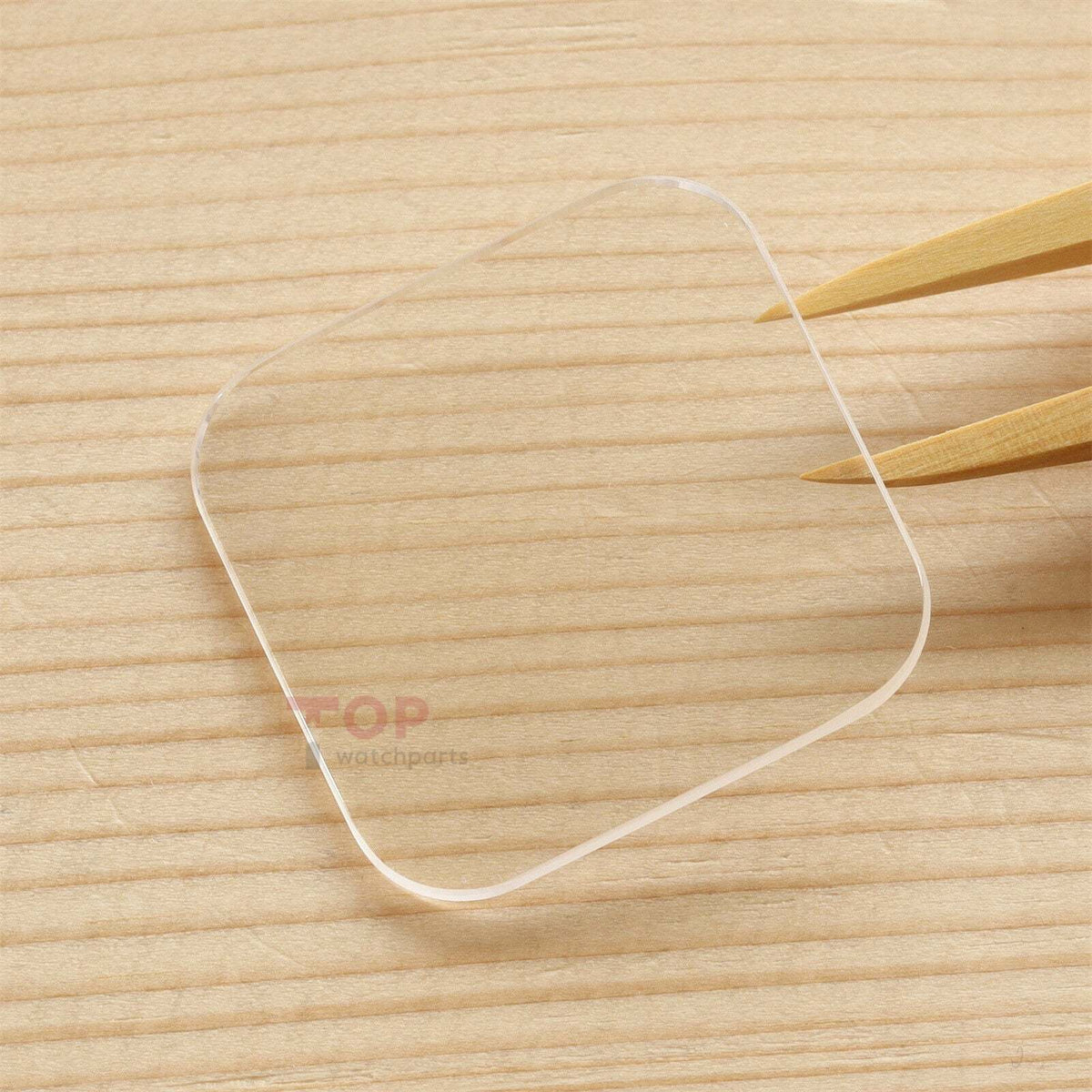 Verre de montre pour montre carrée vintage Patek Philippe 4457 en verre saphir