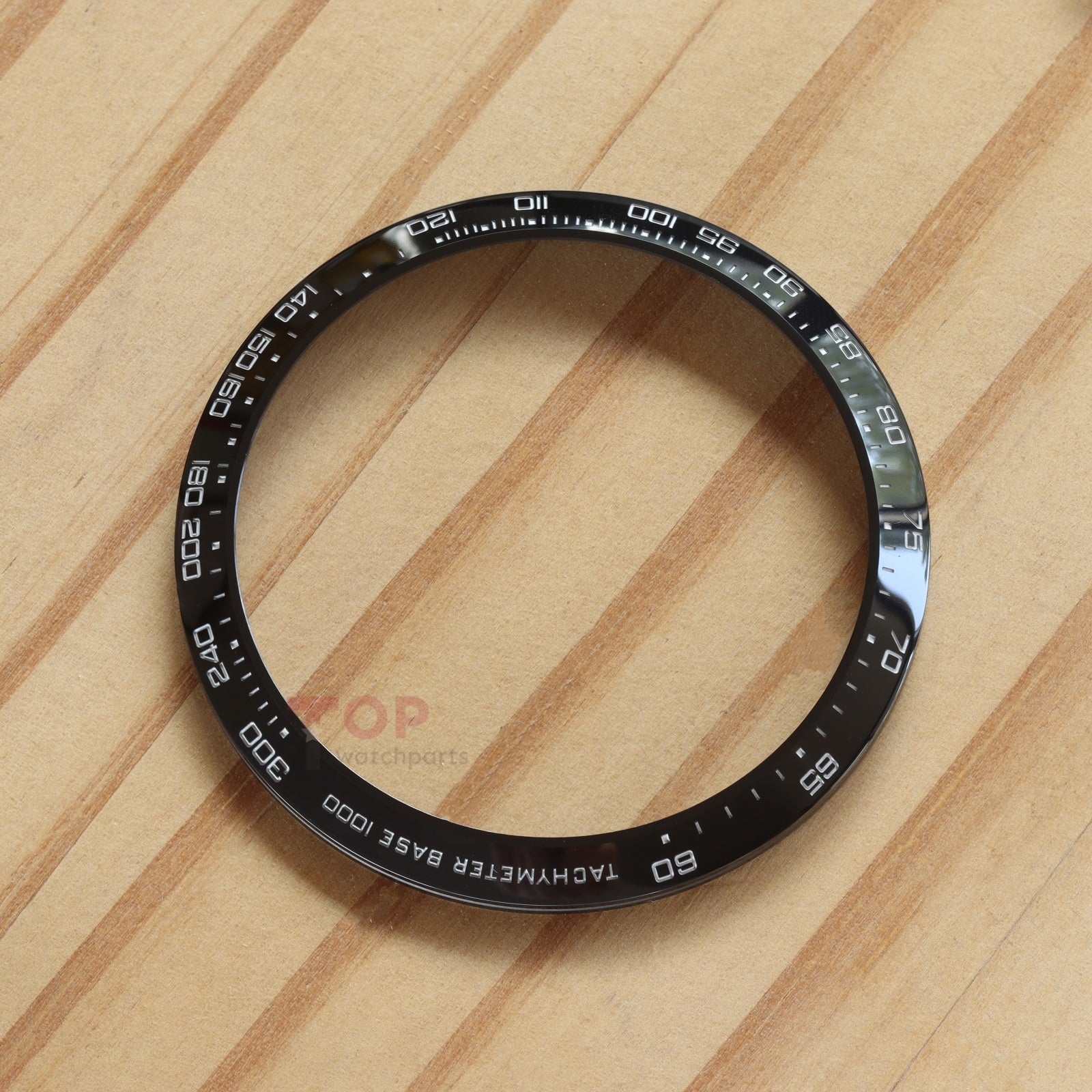 メッシ Ceramic Watch Bezel for Montblanc Timewalker 118488 43mm Watch