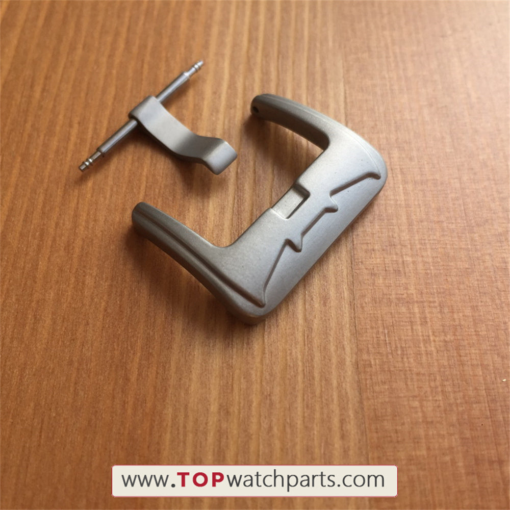 20mm Titanium matte Bat logo watch buckle/Clasp for watch band parts