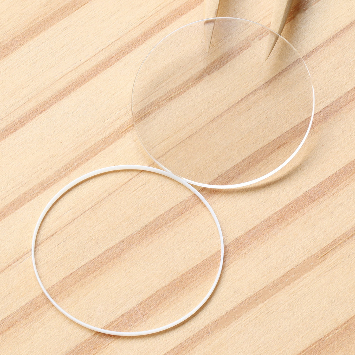 Double Domed Sapphire Crystal&Gasket for Vacheron Constantin VC Égérie 4606F 35mm Watch Glass