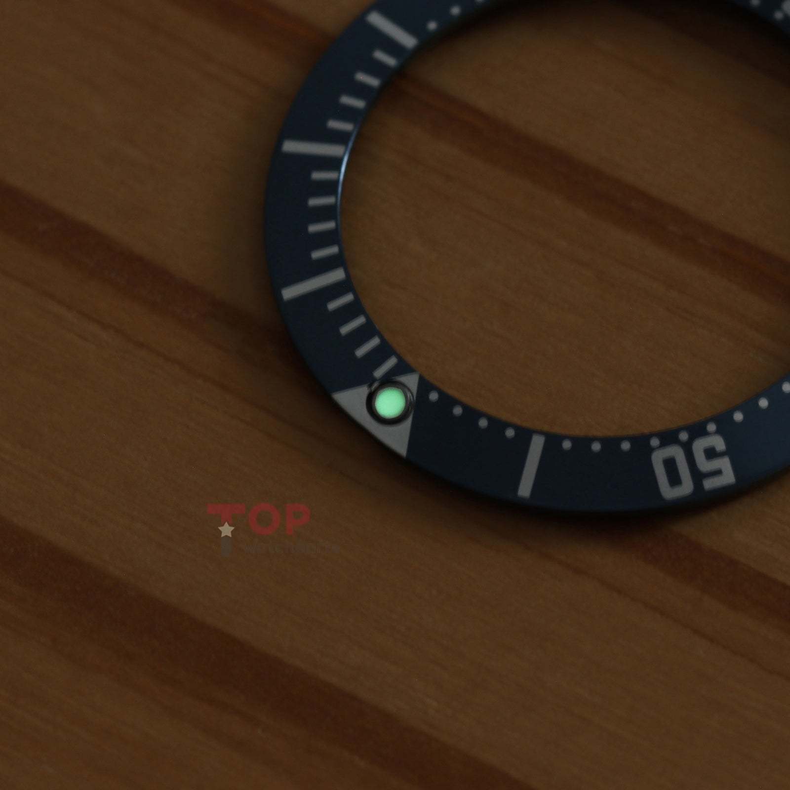 Watch Aluminum Bezel for Omega Seamaster 300M 2583.80 28mm Watch Insert