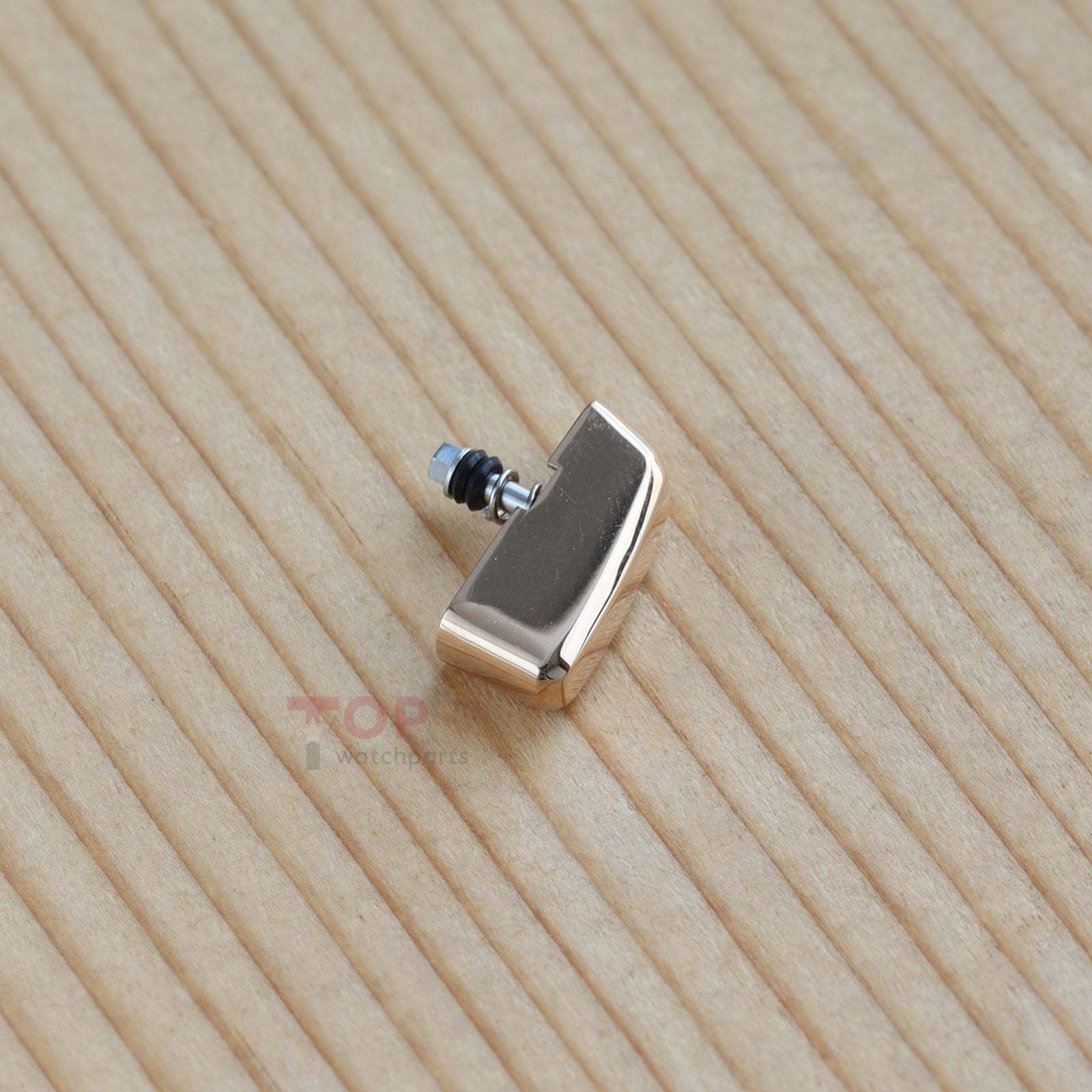 18K Rose Gold/Steel Watch Button Pusher for Patek Philippe Nautilus PP 5990 40.5mm Watch