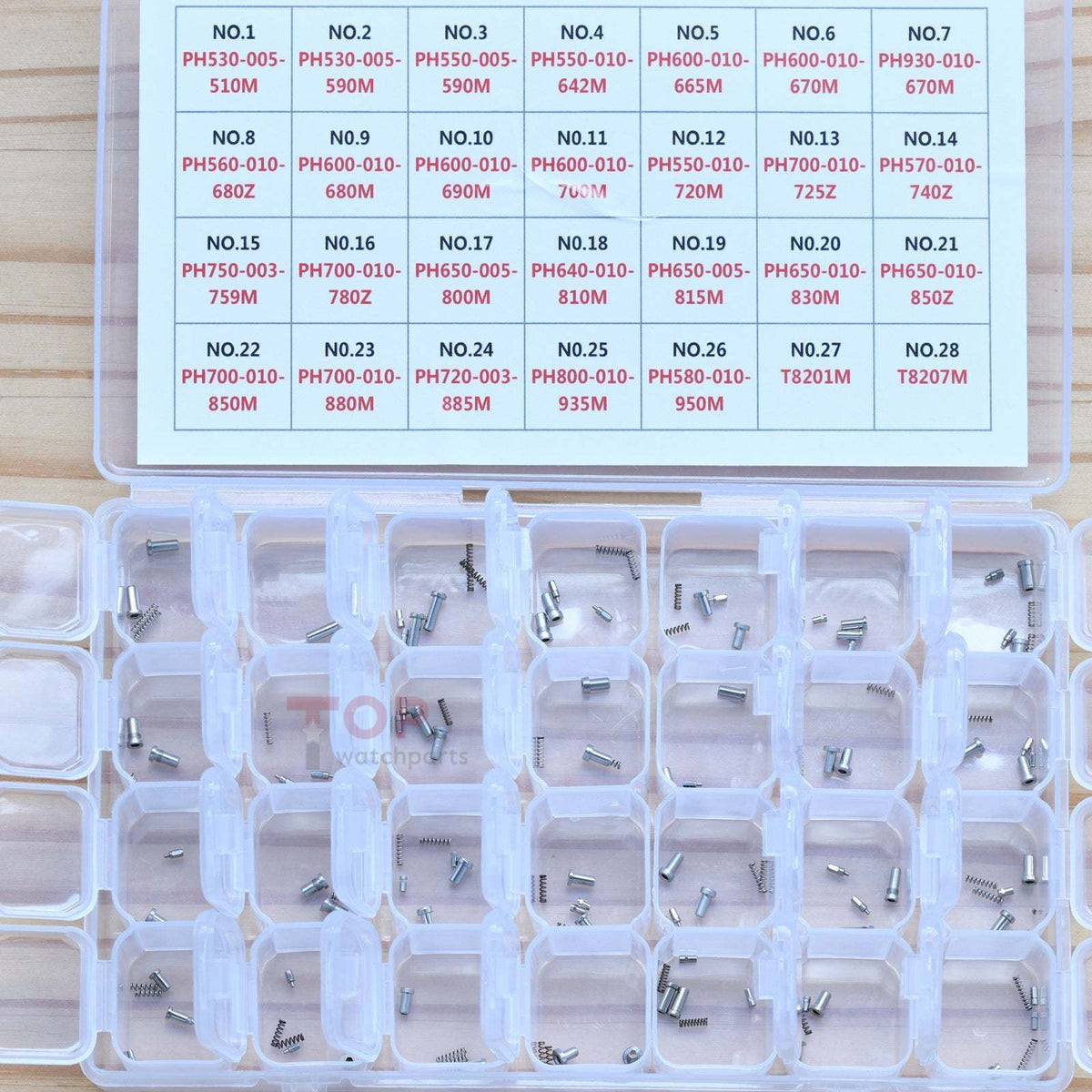 Watch Crown Tube Repair Kit for Rolex Tudor Crown Inner Tube & Spring Replacement Set