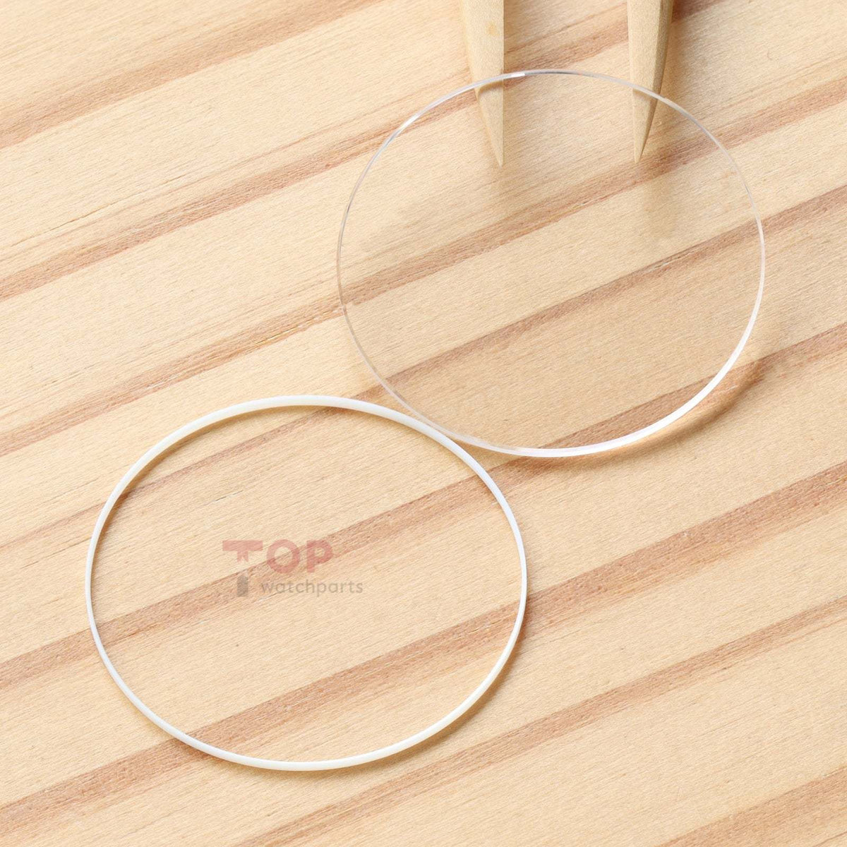Double Domed Sapphire Crystal&Gasket for Vacheron Constantin VC Overseas 47660/47560 36mm Watch Glass