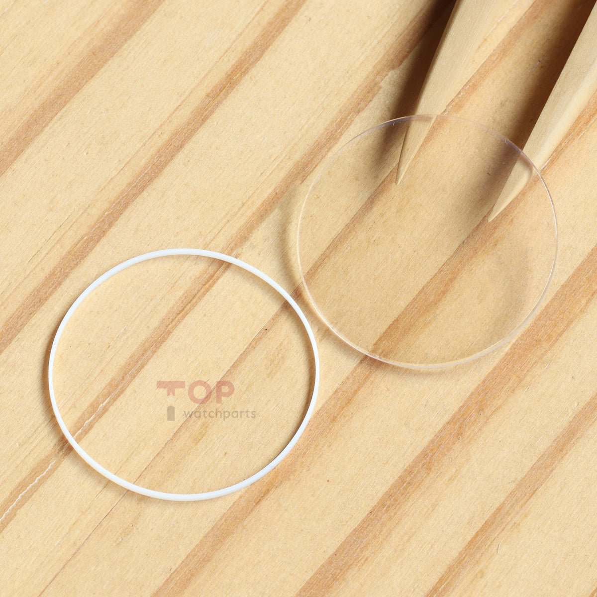 AR Coating Double Domed Watch Sapphire Crystal&Gasket for Blancpain Ladybird Quantième Complet 2360-2991 33.7mm Glass