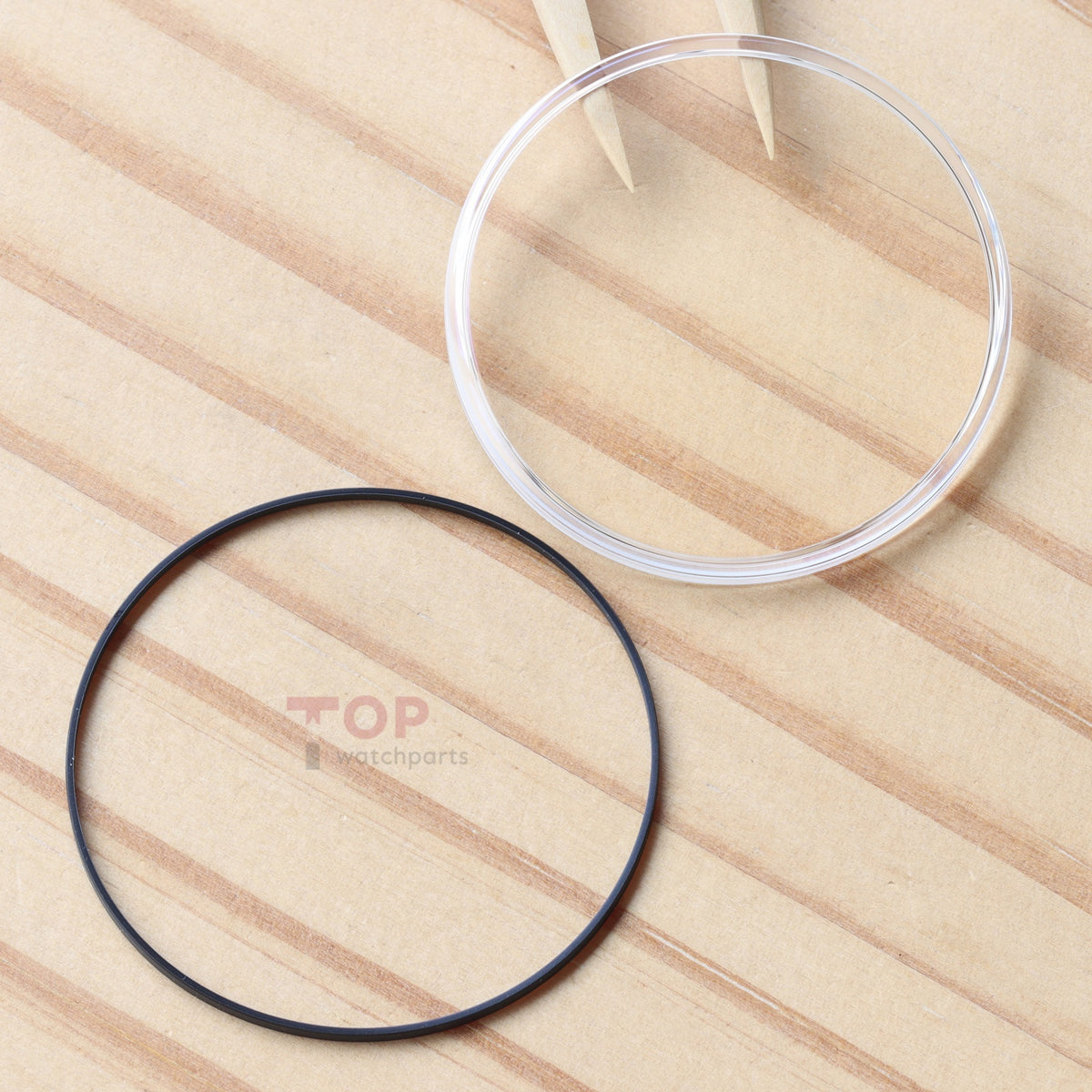 Box-shaped Watch Sapphire Crystal&Gasket for IWC Da Vinci Perpetual Calendar IW3921 43mm Glass