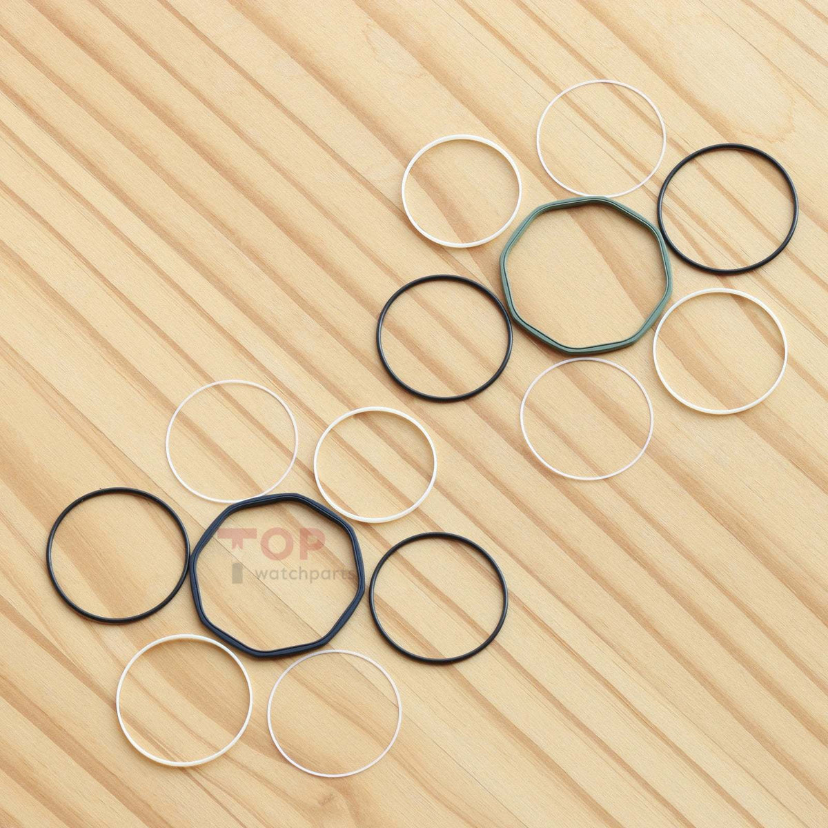 Watch Gasket Set for Audemars Piguet 15720 AP Royal Oak Offshore Diver 42mm Watch Waterproof Seal O-Ring