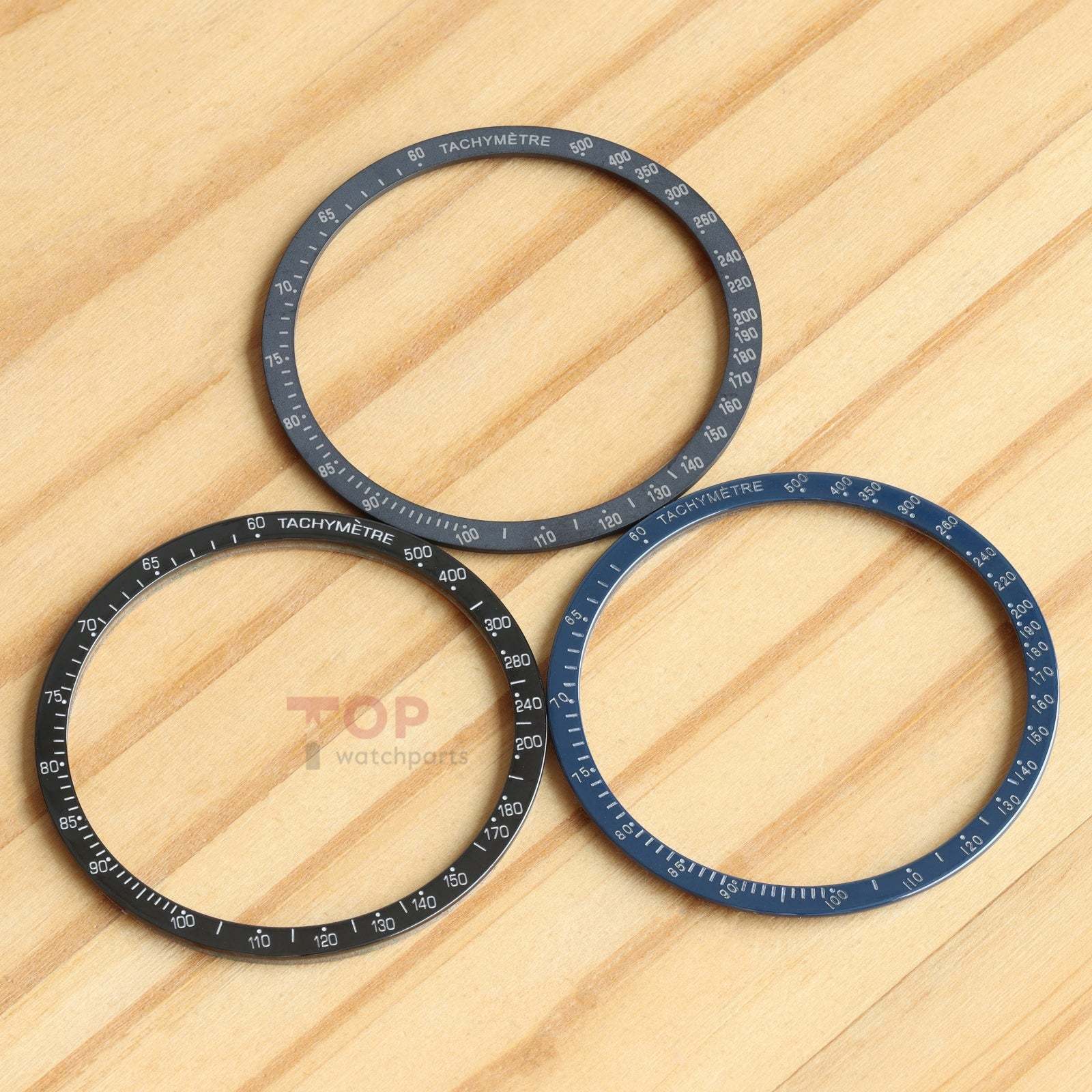 Ceramic Watch Bezel for Omega Speedmaster Moonphase 44.25mm 304.33.44