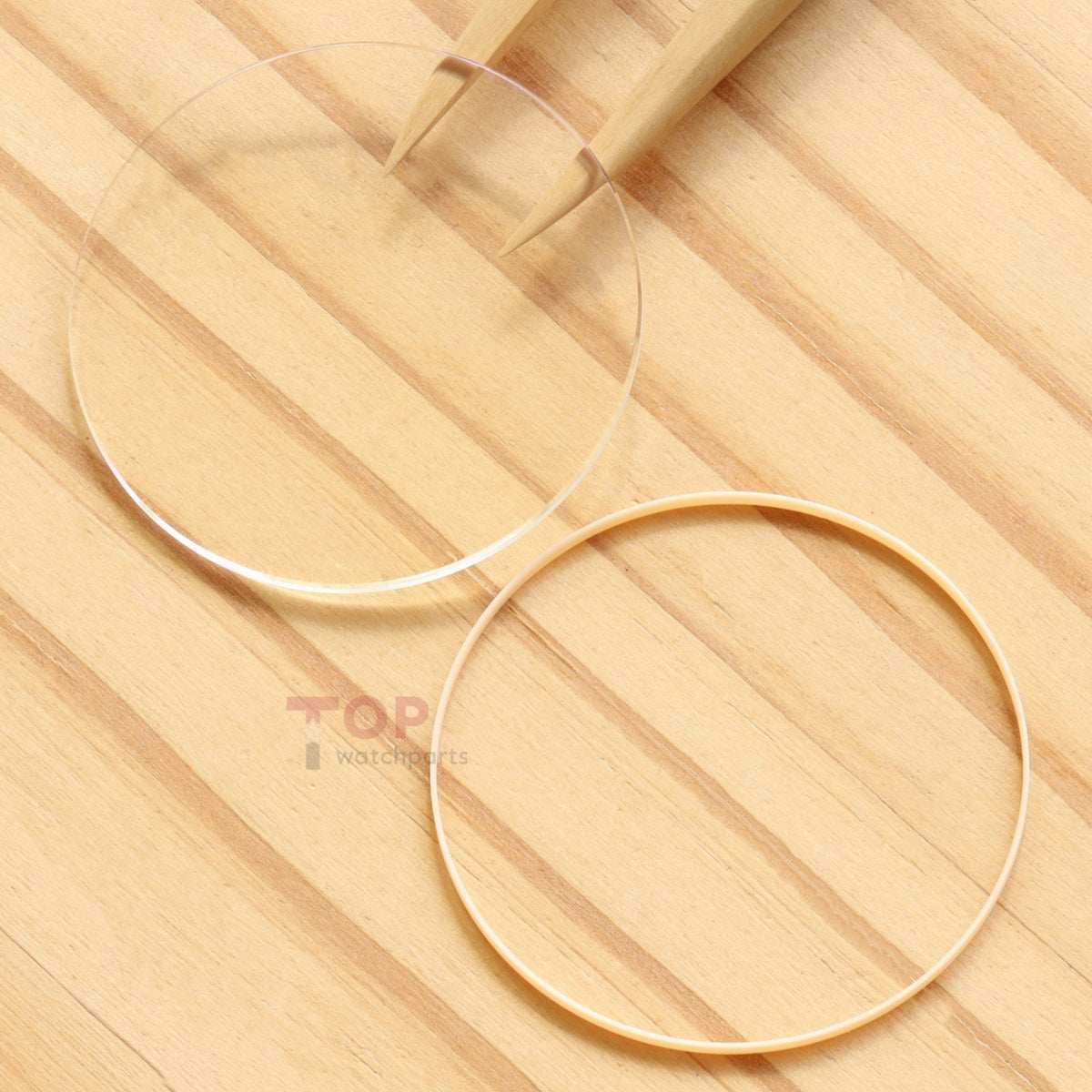 AR Coating Watch Sapphire Crystal&Gasket for Blancpain Villeret 0888-3631-55B 45mm Glass