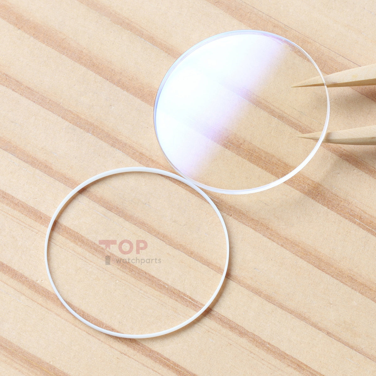 AR Coating Watch Glass for IWC Ingenieur Chronograph IW378511/3227 45mm Sapphire Crystal
