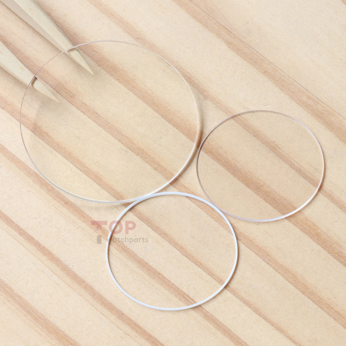 AR Coating Watch Sapphire Crystal&Gasket for IWC Portuguese Chronograph IW3714/3716/3712 41mm Front&Case Back Glass