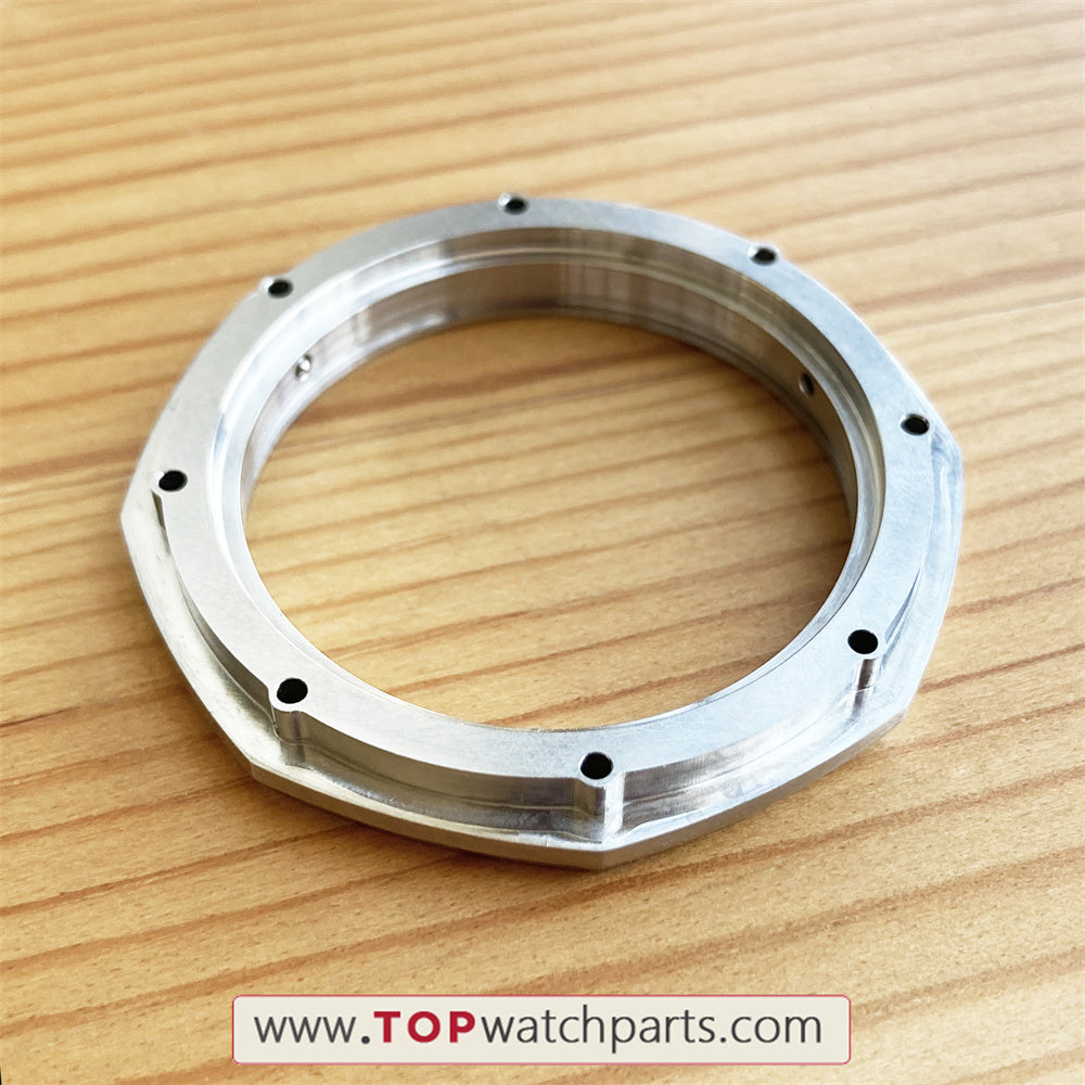 Brushed Steel Bezel for Audemars Piguet AP 26703ST Royal Oak Offshore Diver Chronograph Watch