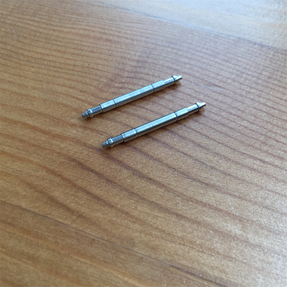 10Pcs Montre Bande Barre 1.2x26mm Double Tête Bracelet pour Goupille 10Pcs Montre Bande Barre 1.2x26mm Double Tête Bracelet pour Goupille