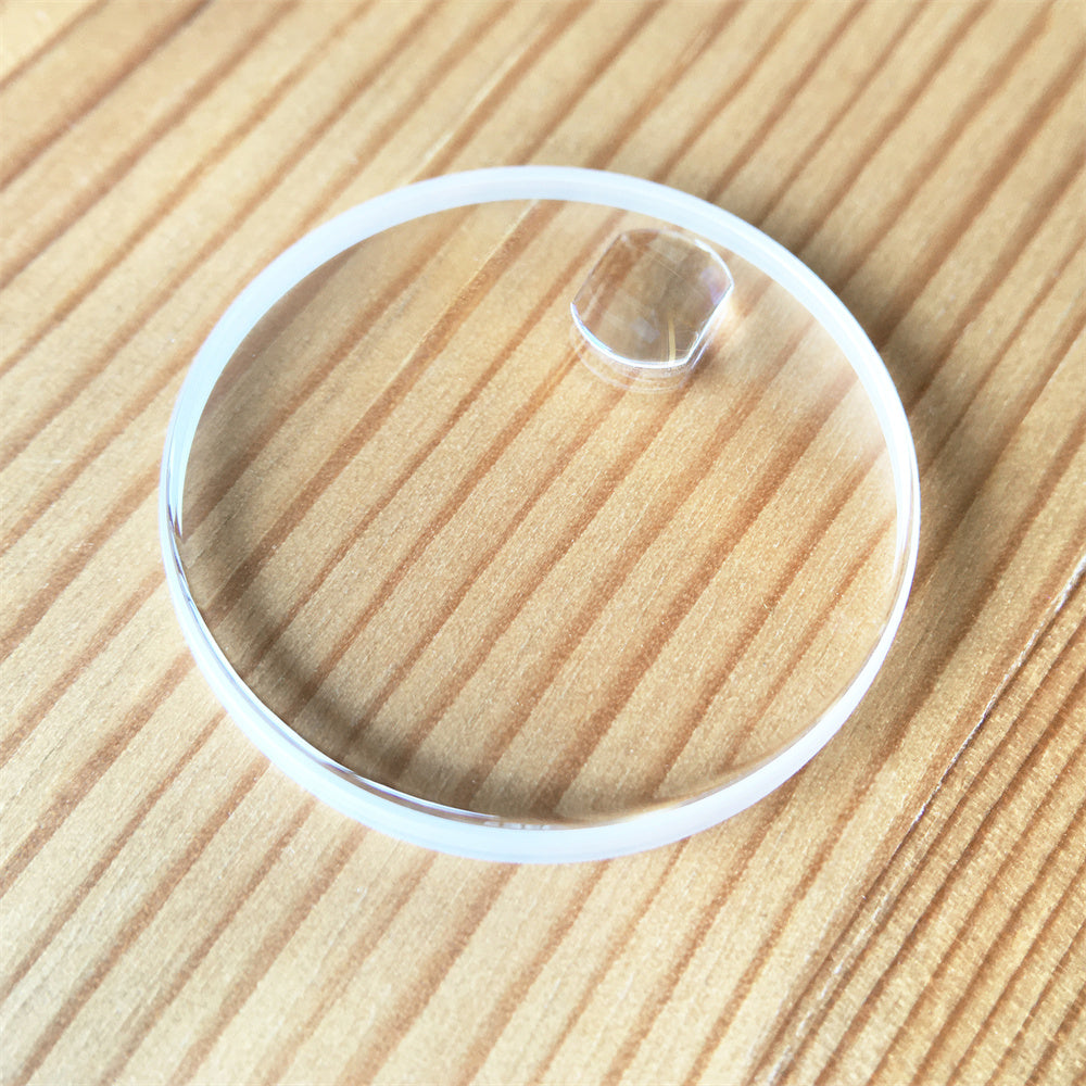 VERRE MONTRE 22.8 mm HAUTEUR 3.8 mm ARMÉ BAGUE TENSION MÉTAL CHROMÉE ÉTANCHE VERRE MONTRE 22.8 mm HAUTEUR 3.8 mm ARMÉ BAGUE TENSION MÉTAL CHROMÉE ÉTANCHE