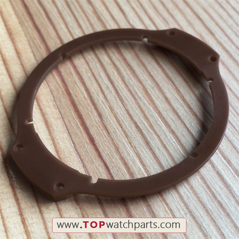 black plastic inner bezel insert parts for HUB Hublot Big bang 44mm 301 watch