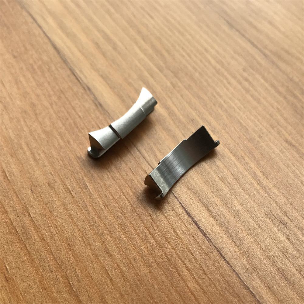 Massives Endglied aus Stahl für das Umrüstset für Rolex Submariner 40 mm Automatik-Uhrenarmbänder