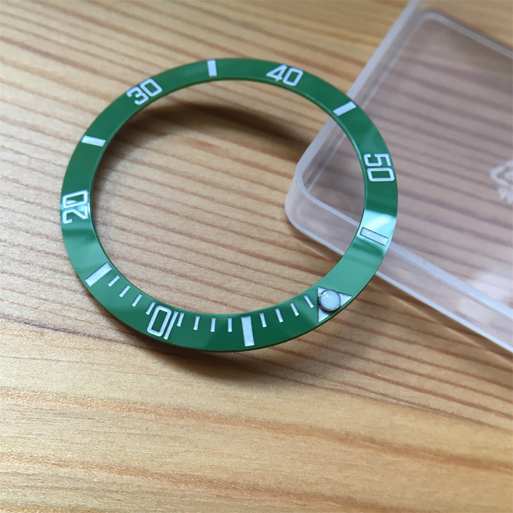 Titanium Silver Font watch ceramic bezel for Rolex Submariner watch 11