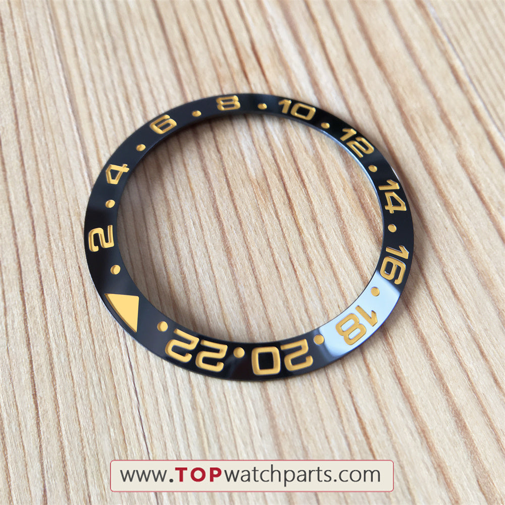 Carve White Gold Number High Quality Blue Red Ceramic Bezel Insert for Rolex GMT Master II Watch