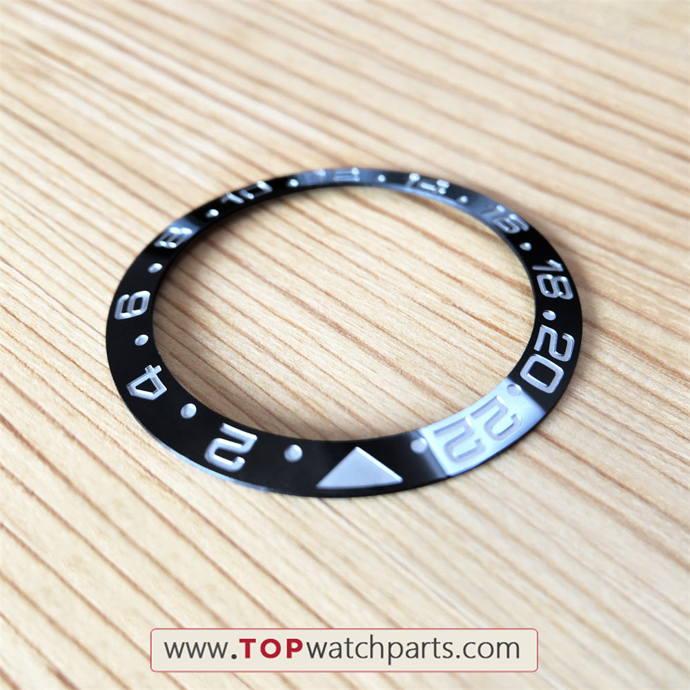 Carve White Gold Number High Quality Blue Red Ceramic Bezel Insert for Rolex GMT Master II Watch