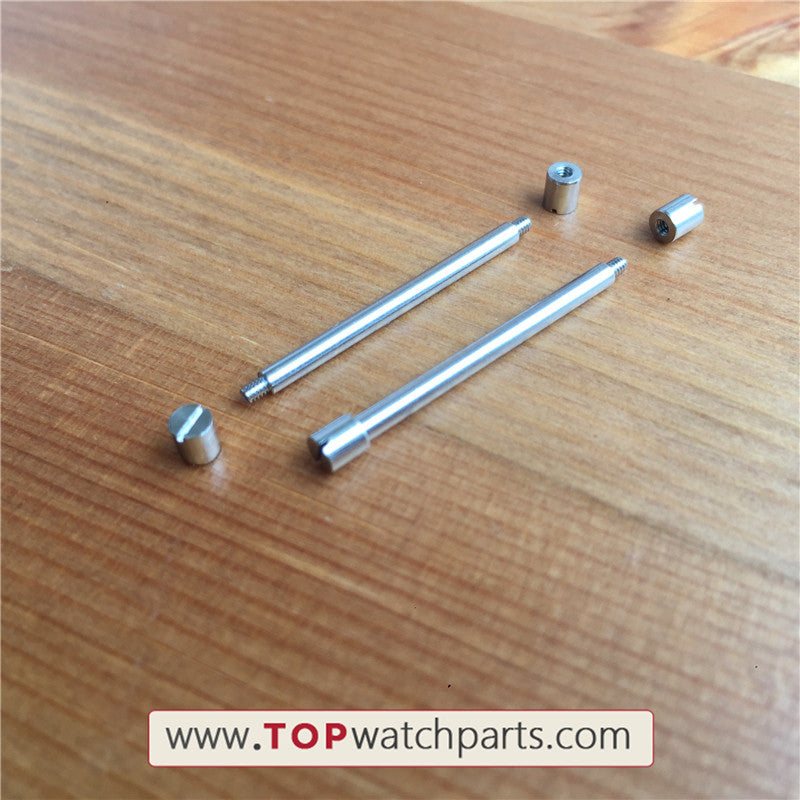 screw tube screw rod for Bvlgari Assioma quartz 39mm ladies' watch band
