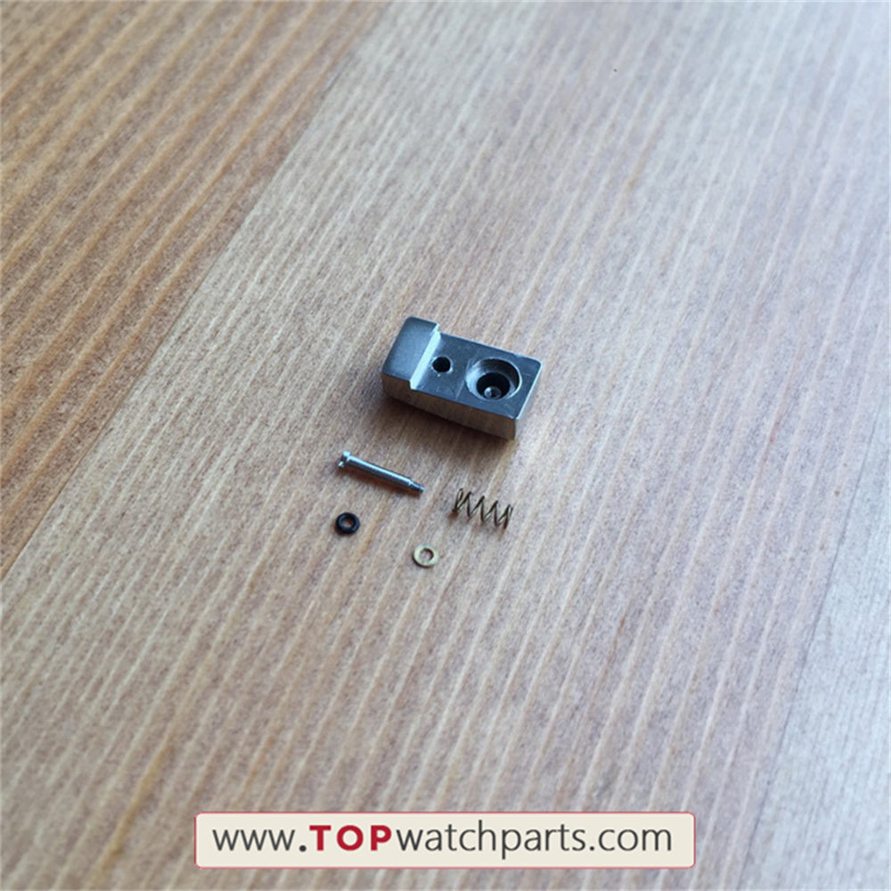 poussoir de montre en acier pour bouton de montre chronographe Ballon Bleu De Cartier