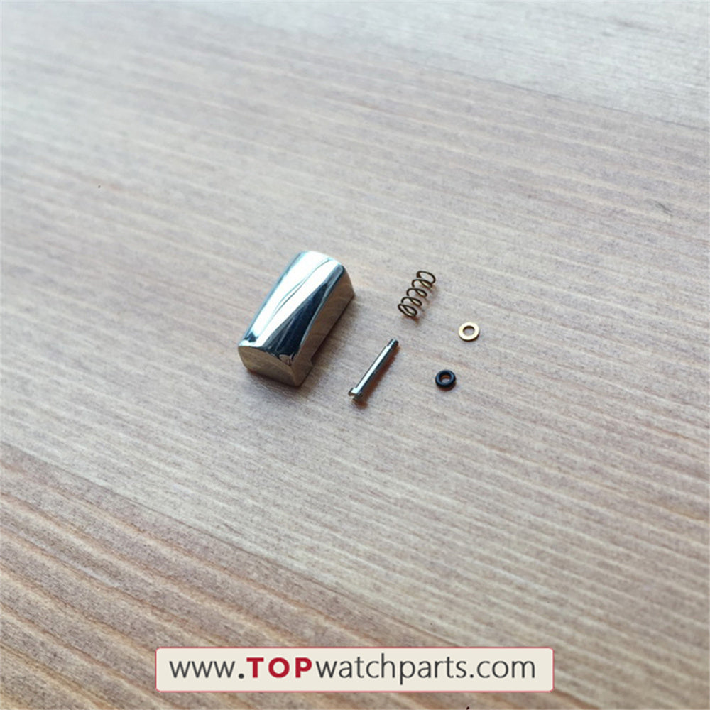 poussoir de montre en acier pour bouton de montre chronographe Ballon Bleu De Cartier