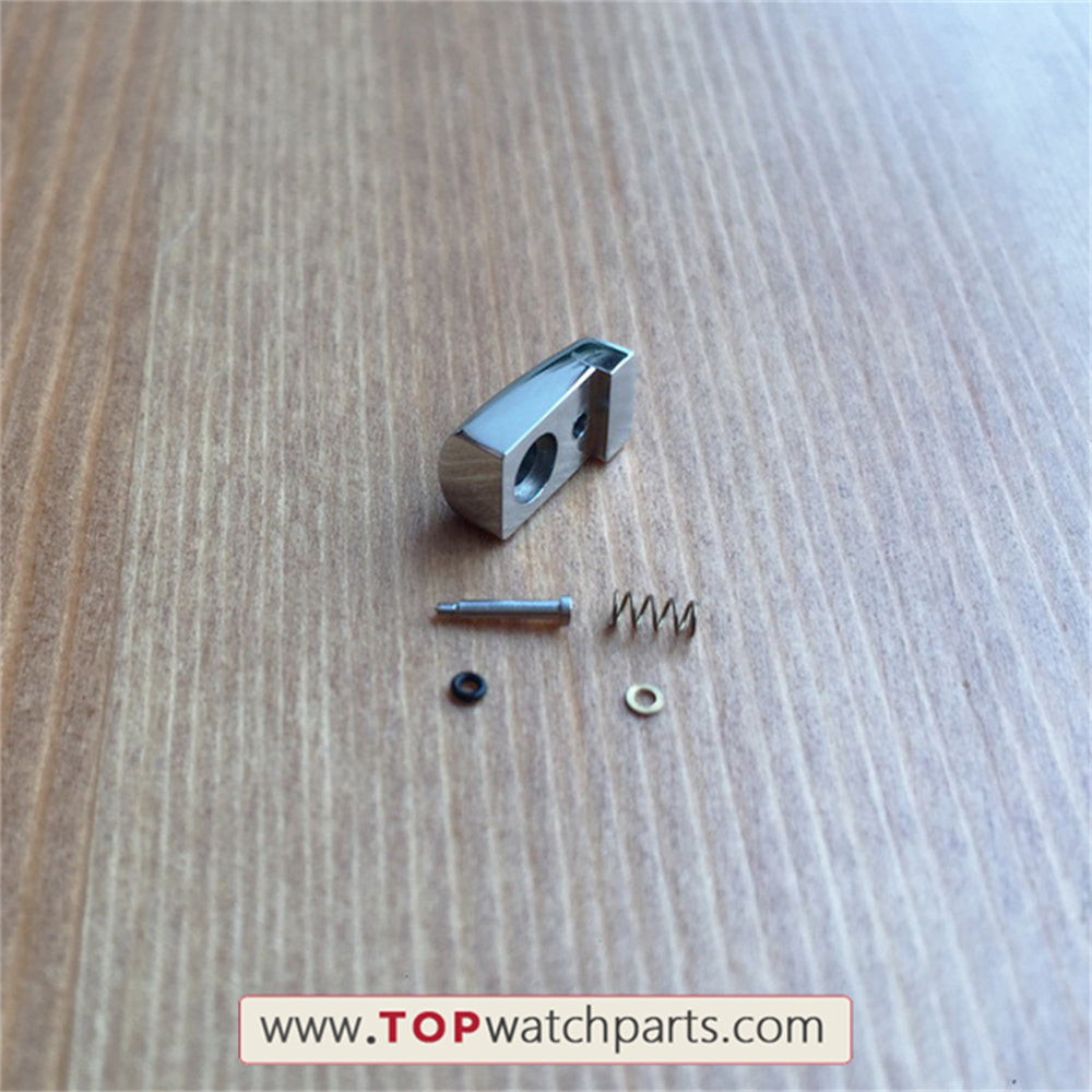 poussoir de montre en acier pour bouton de montre chronographe Ballon Bleu De Cartier