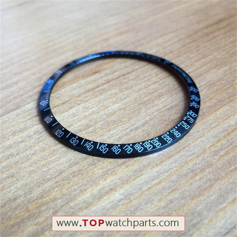 Inserto della cornice di orologio in alluminio per ω OMG Omega Speedmaster Parti di sostituzione dell'orologio automatico