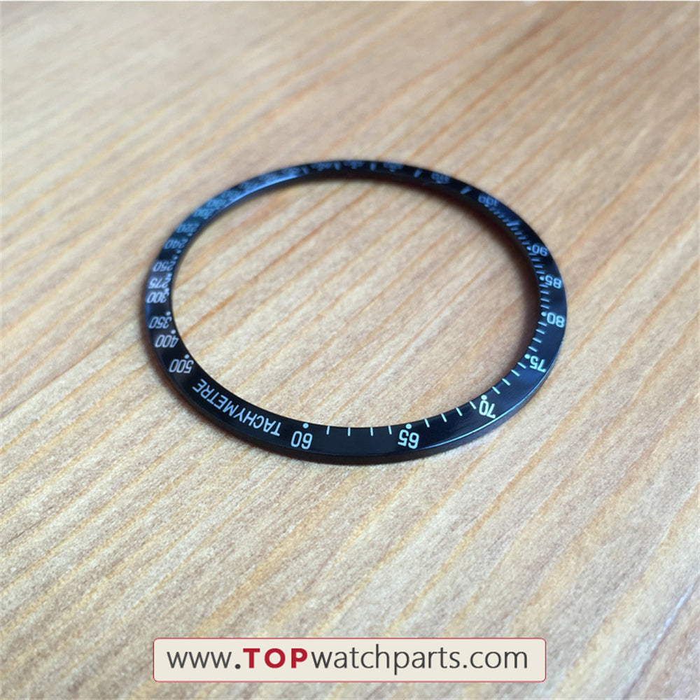 Inserto della cornice di orologio in alluminio per ω OMG Omega Speedmaster Parti di sostituzione dell'orologio automatico