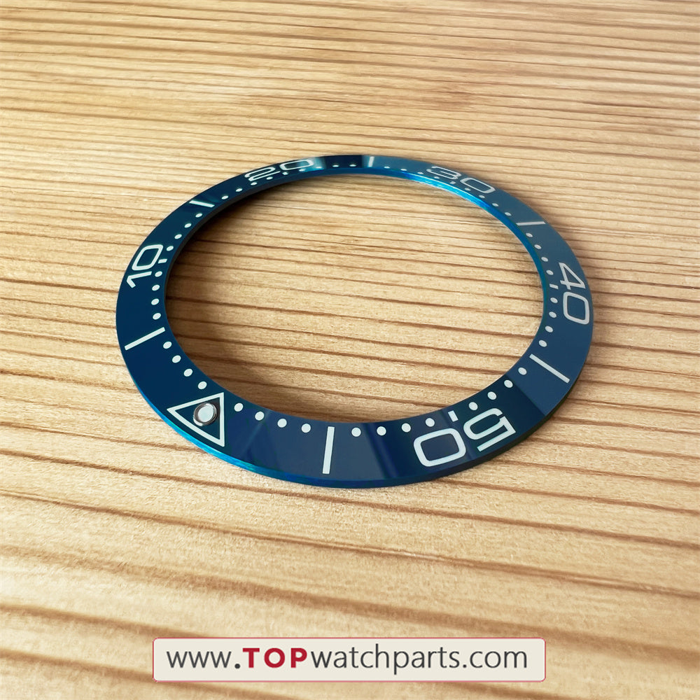 lunette en céramique pour montre chronomètre Omgea Diver 300M Seamaster 210