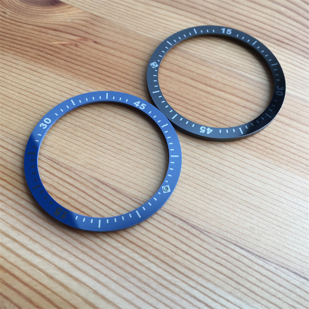 Ceramic bezel inserts loop for Blancpain Fifty Fathoms 43mm automatic