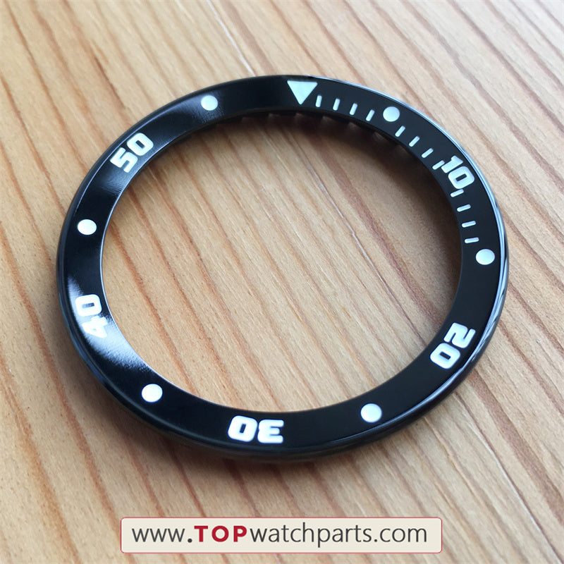 ceramic bezel for Calibre de Cartier Diver 3729 42mm automatic watch