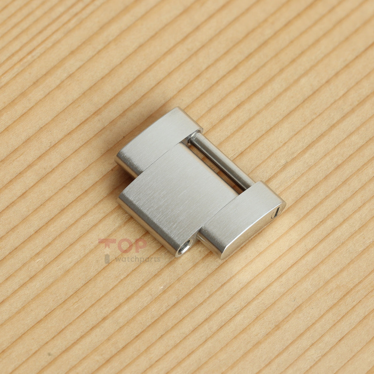 14.1mm All Brushed Steel Oyster Bracelet Link for Rolex Explorer 36mm 124270 Watch Band End Links